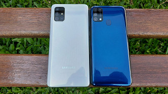 Galaxy A71 vs Galaxy M31 - design