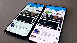 Galaxy A71 vs Galaxy M31 - tela