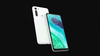 Smartphone Motorola Moto G8. Fonte: Motorola