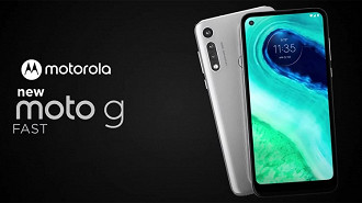 Smartphone Motorola Moto G Fast. Fonte: Motorola