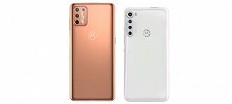 Moto G9 Plus e Moto One Fusion Plus - Conjunto quádruplo de câmeras com design diferente porém basicamente o mesmo conjunto de câmera, com ligeira vantagem para o One Fusion Plus.