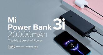 Mi Power Bank 3i de 20.000 mAh