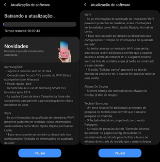 OneUI 2.5 disponível para Galaxy Note 10 e Note 10+
