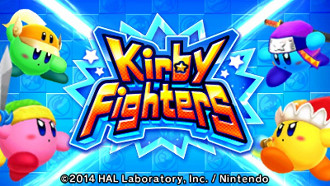 Capa do primeiro Kirby Fighters lançado. Fonte: Nintendo Capa do primeiro Kirby Fighters lançado. Fonte: Nintendo