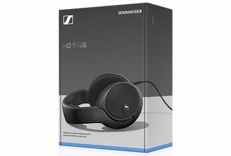 Caixa do headphone Sennheiser HD560S. Fonte: Head-fi