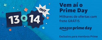 Amazon Prime Day chega ao Brasil. Fonte: Amazon