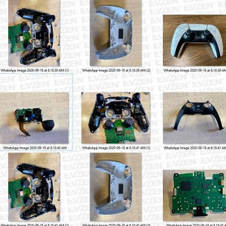 Controle DualSense desmontado. Fonte: Resetera