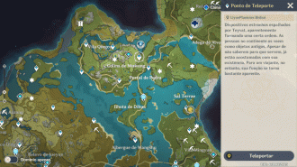 Descubra todos os pontos de teleporte e estátuas Geo e Anemo