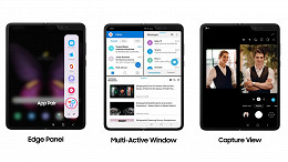 Nova atualização para o Galaxy Fold traz recursos do Galaxy Z Fold 2