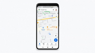 Nova funcionalidade do Google Maps de indicar o status do quão ocupado esta um local no mapa. Fonte: Google
