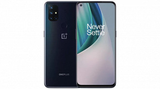 Smartphone OnePlus Nord N10 5G. Fonte: OnePlus