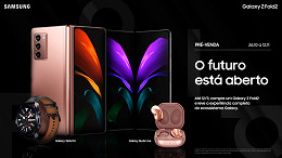 Samsung inicia pré-venda do Galaxy Z Fold2 5G no Brasil Samsung inicia pré-venda do Galaxy Z Fold2 5G no Brasil