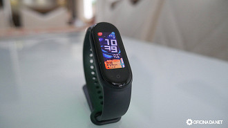 Tela da Mi Band 5