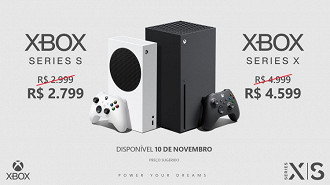 Banner de anúncio de redução dos preços sugeridos devido à queda no IPI para videogames. Fonte: Microsoft