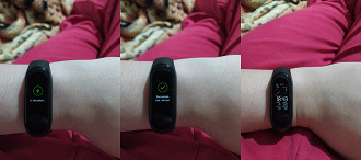 Sincronizando o mostrador na Mi Band 4