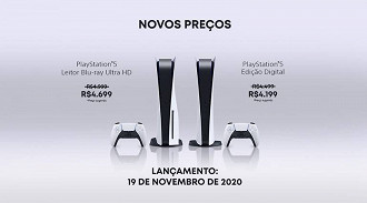 Novo preço do Playstation 5 é divulgado