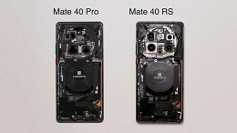 Desmontagem do Huawei Mate 40 RS revela chip ultra rápido Desmontagem do Huawei Mate 40 RS revela chip ultra rápido