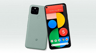 Imagem: Google Pixel 5 Mint Green