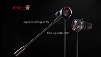 Fone in-ear gamer Edifier GM3SE. Fonte: Edifier