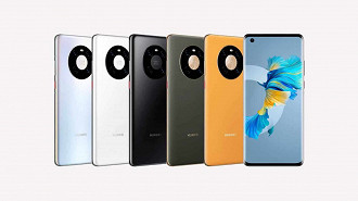 Smartphones da Huawei. Foto: Reprodução.