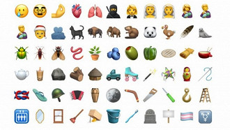 Novos emojis no iOS 14.2 e iPadOS 14.2. Fonte: Apple