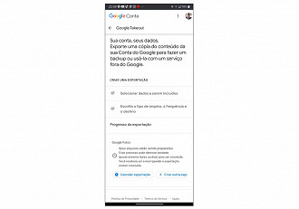 Dependendo da quantidade de arquivos armazenados, essa operação pode levar até dias para ser finalizada, então olho em seu e-mail, você receberá o aviso por ele.