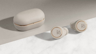 Fone de ouvido in-ear TWS Beoplay E8 3ª geração. Fonte: Bang & Olufsen