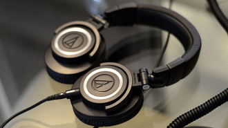 Headphone Audio Technica ATH-M50X. Fonte: MindtheHeadphone (Leonardo)