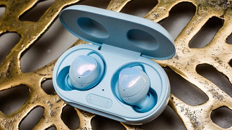 Fone in-ear TWS Samsung Galaxy Buds+. Fonte: CNET