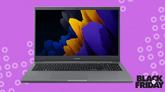 Samsung Book NP550XDA-KF2BR. (Crédito: Oficina da Net)