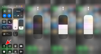 Como ajustar o brilho da lanterna do iPhone. Como ajustar o brilho da lanterna do iPhone.