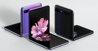 Possível visual do Galaxy Z Flip 3.