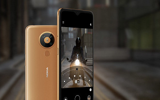 Nokia 5.4 terá um um visual moderno, com as câmeras posicionadas num módulo circular.