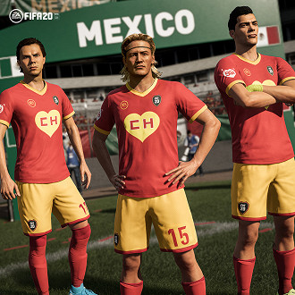 Tema de Chapolin esteve presente na edição do Fifa 20. (Imagem: Reprodução/EA)