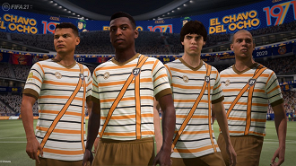 Chaves é homenageado pela EA Sports em seu jogo Fifa 21. (Imagem: Divulgação/EA)