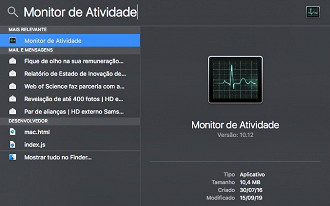 Monitor de Atividade