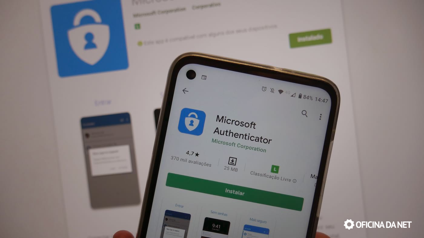 Microsoft Authenticator pode armazenar e preencher senhas nos smartphones