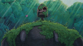 Cena do filme O Castelo no Céu Laputa. Fonte: Studio Ghibli
