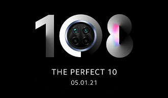 Xiaomi Mi 10i 5G terá uma câmera principal de 108MP. (Imagem: Xiaomi)