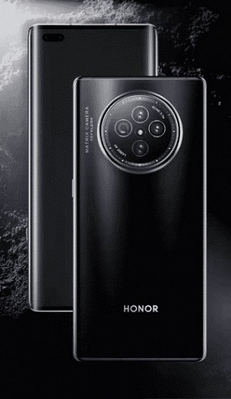 Suposto design do Honor V40.