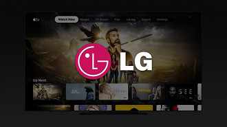 Imagem ilustrativa das TVs LG.