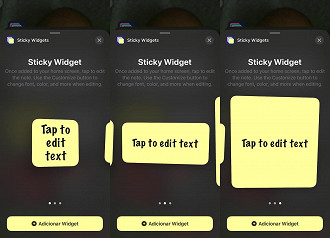 Sticky Widgets