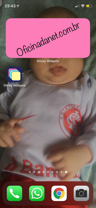 Sticky Widgets