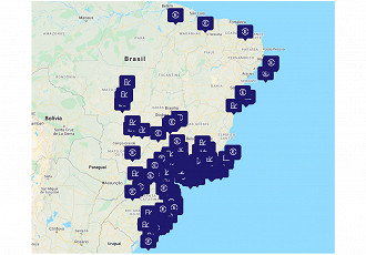 No site da parceira Veloe, você pode consultar a qualquer momento a área de cobertura de pedágios e estacionamentos em todo o território nacional.