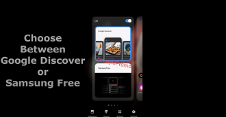 usuário poderá optar pelo serviço do Google ou Samsung.  (Imagem: JymmyIsPromo)