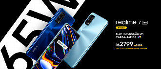 realme 7 Pro lançado por R$2.799.