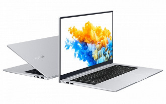 Honor MagicBook Pro tem opção com processador Intel. (Imagem: Divulgação/Honor)