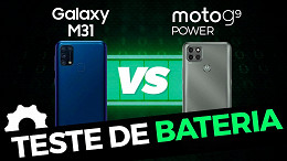 6000mAh! Galaxy M31 vs Moto G9 Power teste lado a lado de bateria 6000mAh! Galaxy M31 vs Moto G9 Power teste lado a lado de bateria