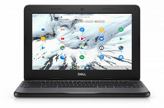 Dell Chromebook 3100 é anunciado durante a CES 2021. (Imagem: Divulgação/Dell)