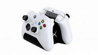 Nova estação de carregamento para controles de Xbox ChargePlay Duo. (Imagem: HyperX)